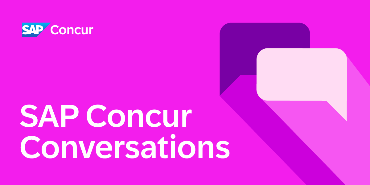 SAP Concur Conversations