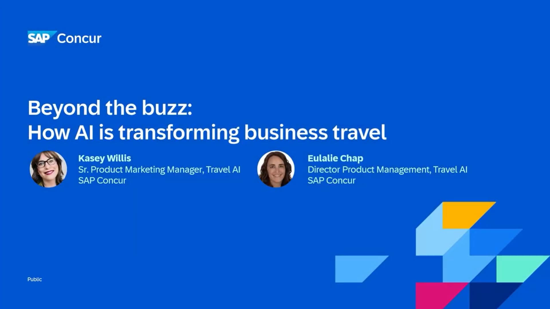 <span>Beyond the buzz: how AI is transforming business travel </span>
