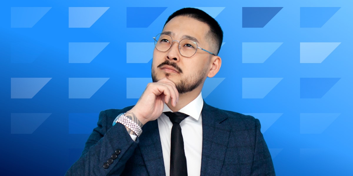 man in suit looking thoughtful