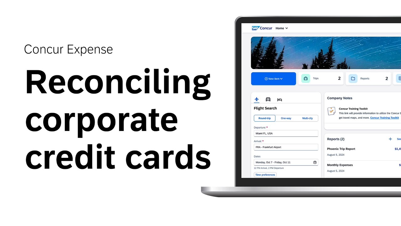 <span>Corporate Credit Card Reconciliation Demo Bite</span>
