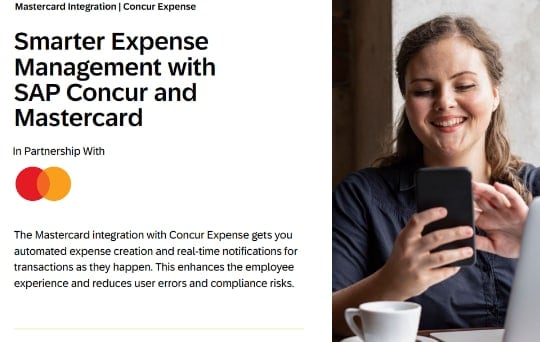 Mastercard and Concur Expense Integration 