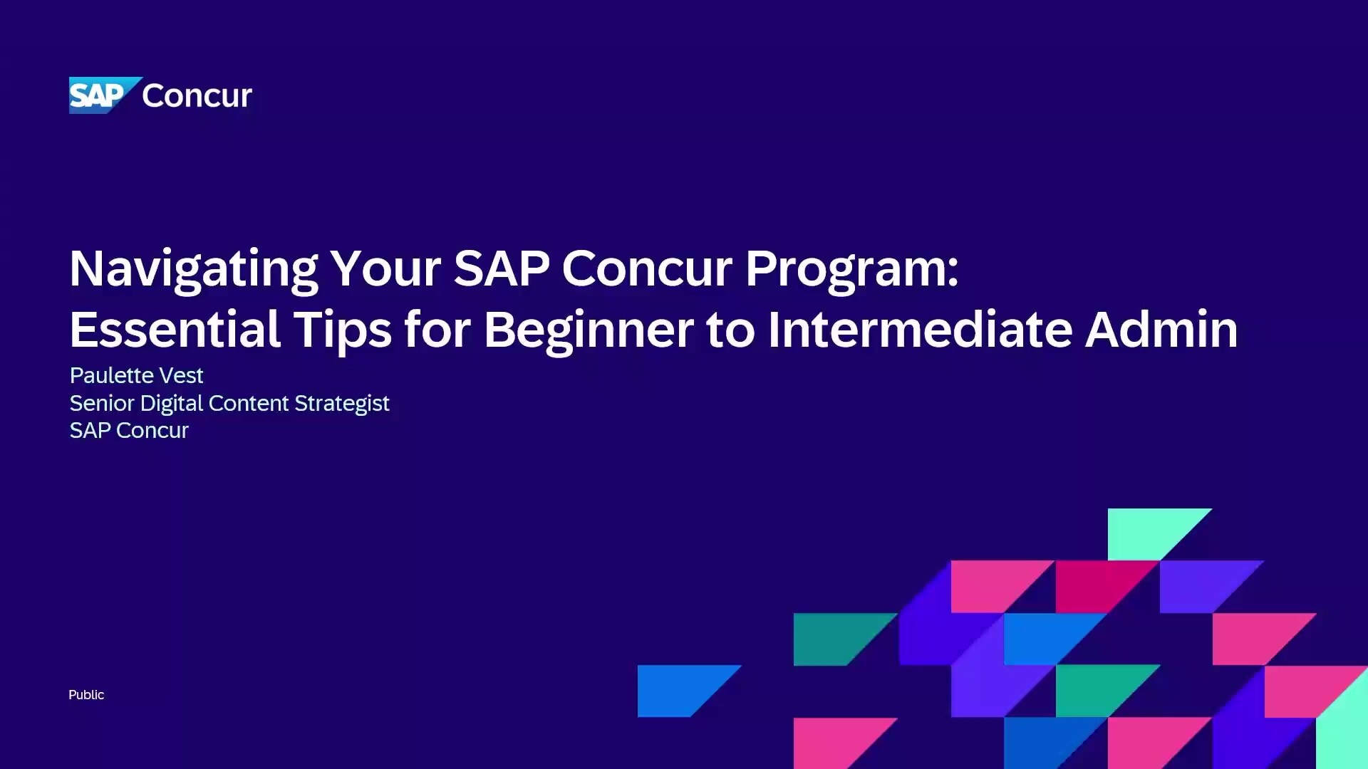 <span>Navigating Your SAP Concur Program: Essential Tips for Beginner to Intermediate Admin</span>
