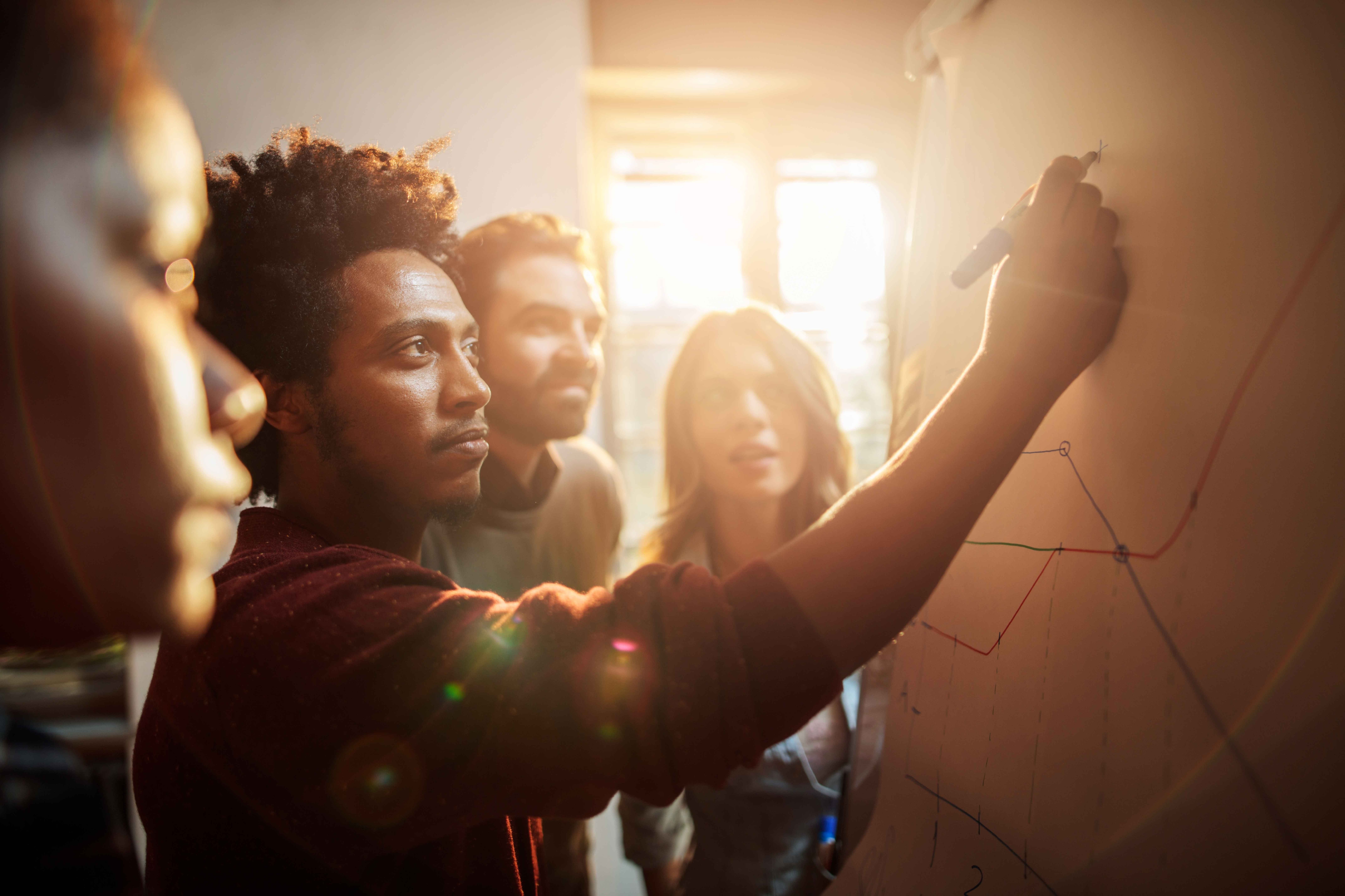 people collaborating