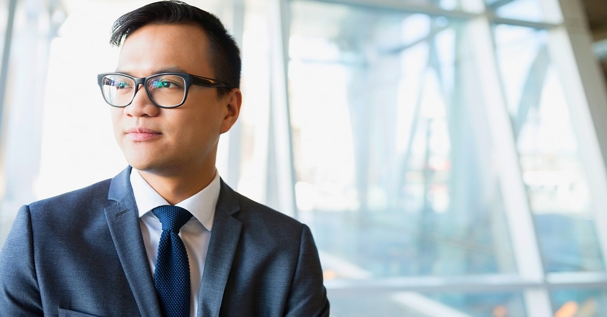 person looking into distance