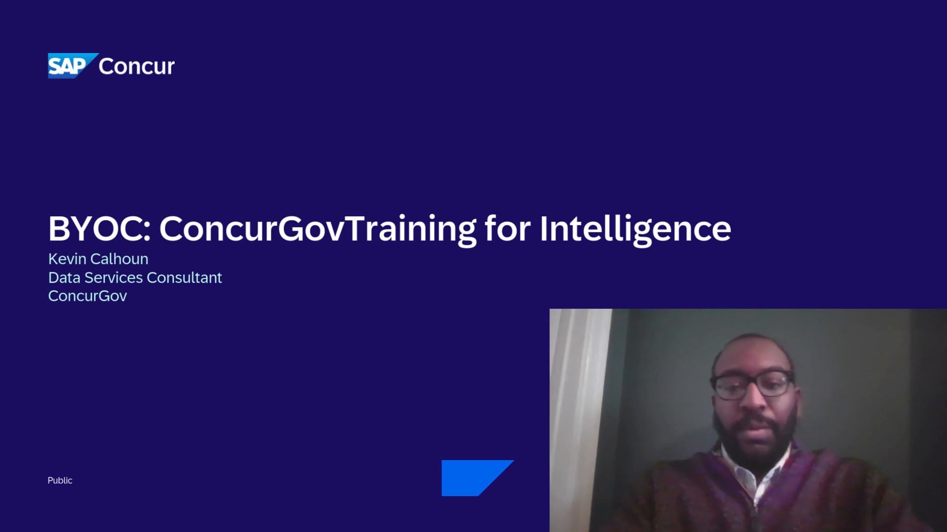 <span>Regulated Industries: ConcurGov Training for Intelligence</span>
