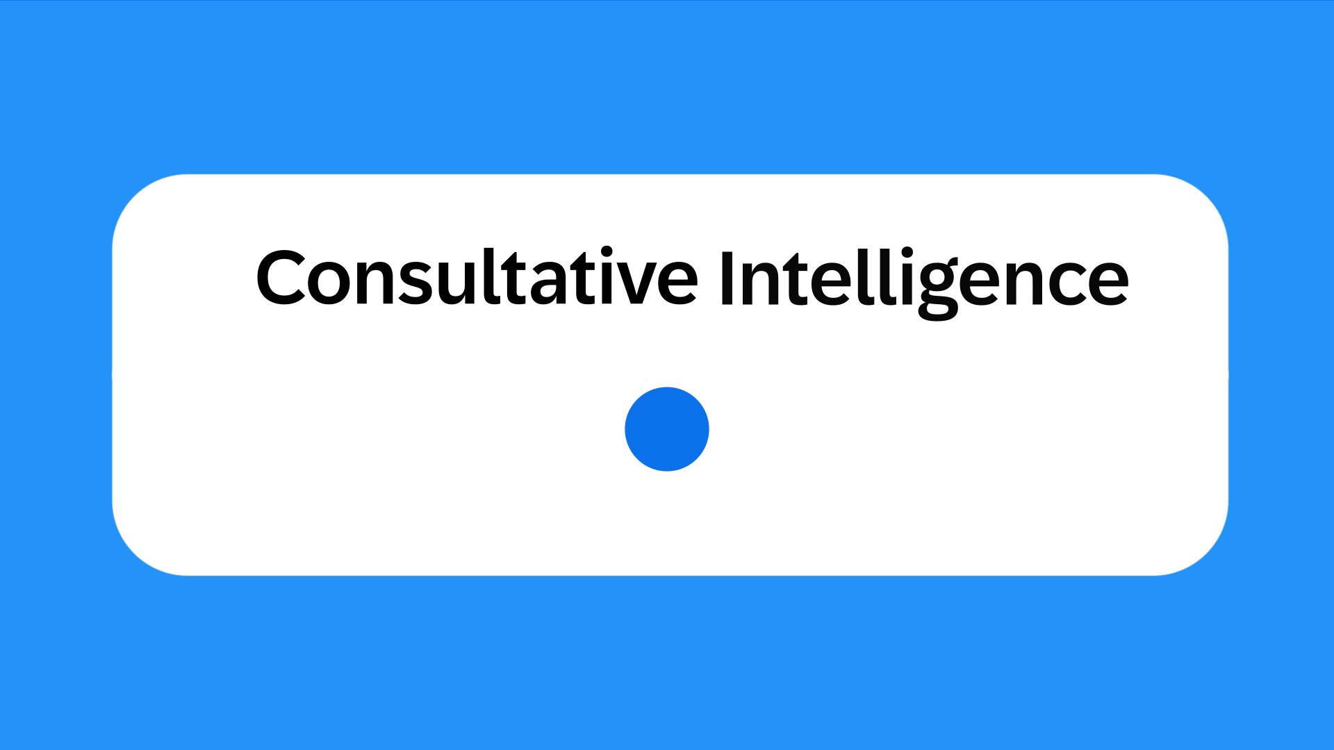 <span>SAP Concur Consultative Intelligence Video</span>
