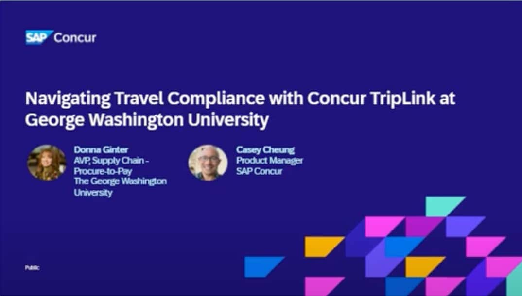 <span>Regulated Industries: Navigating Travel Compliance with Concur TripLink</span>
