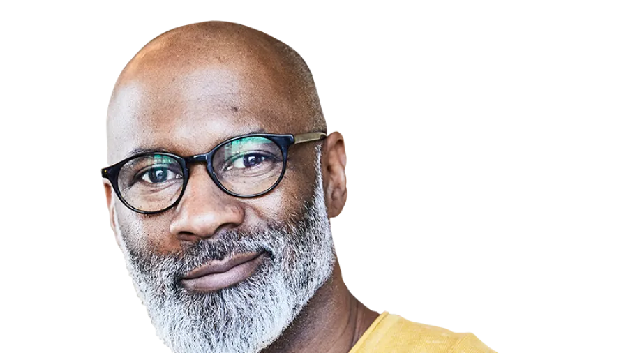 man smiling