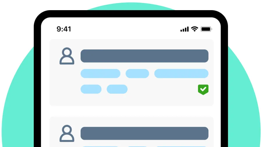 graphic of app