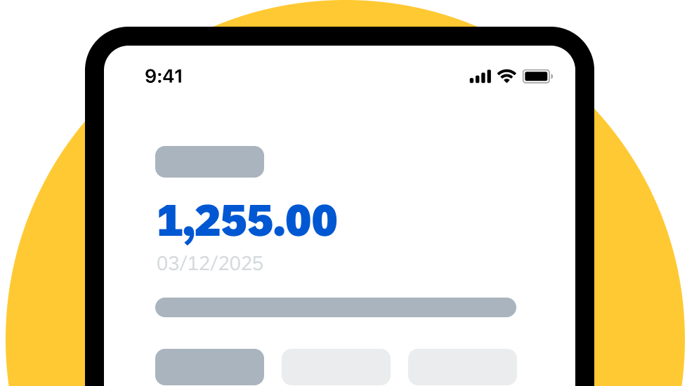 graphic of phone and app