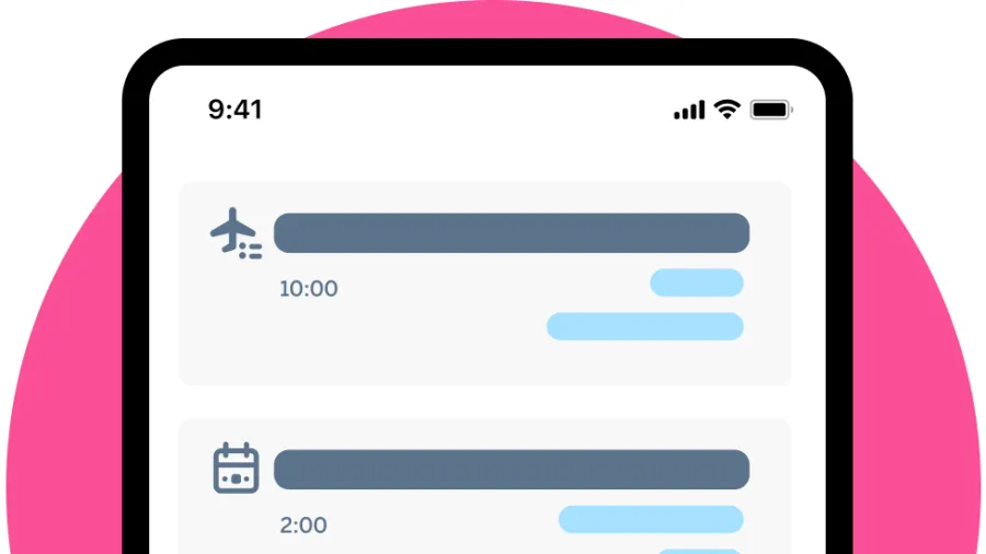 graphic of app