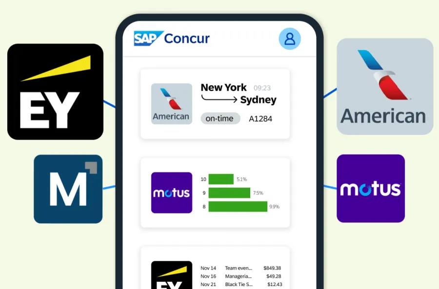 Concur integrations with Invoice