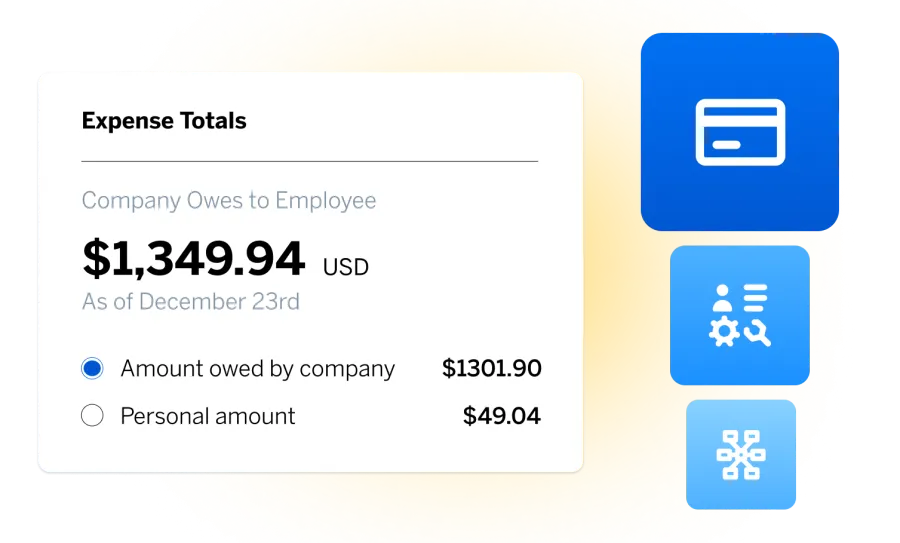 Product screenshot of Expense