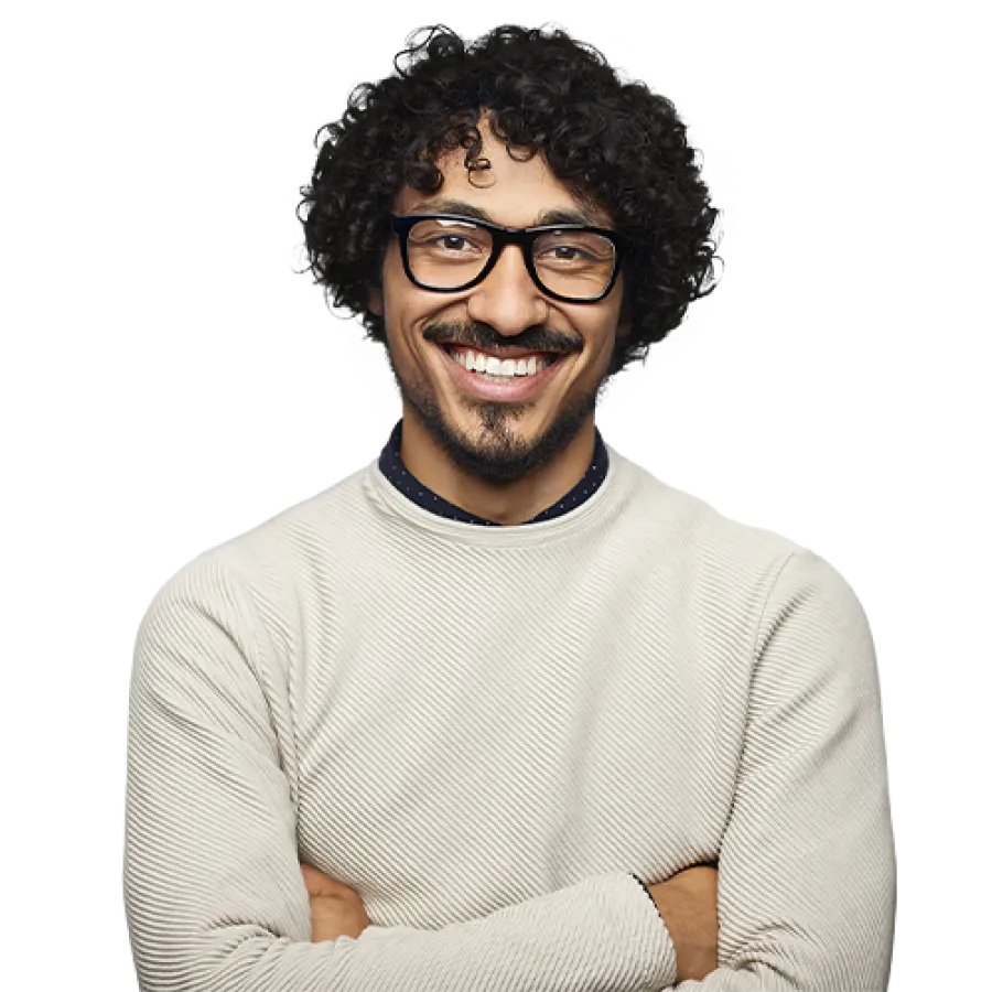 business professional with arms crossed