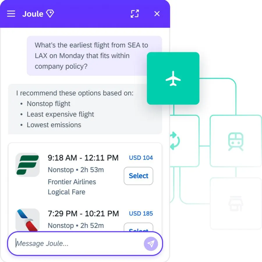using joule to book travel
