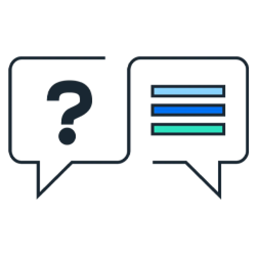 Question and response pictogram
