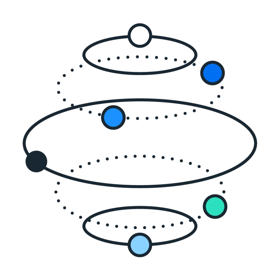 graphic of circles