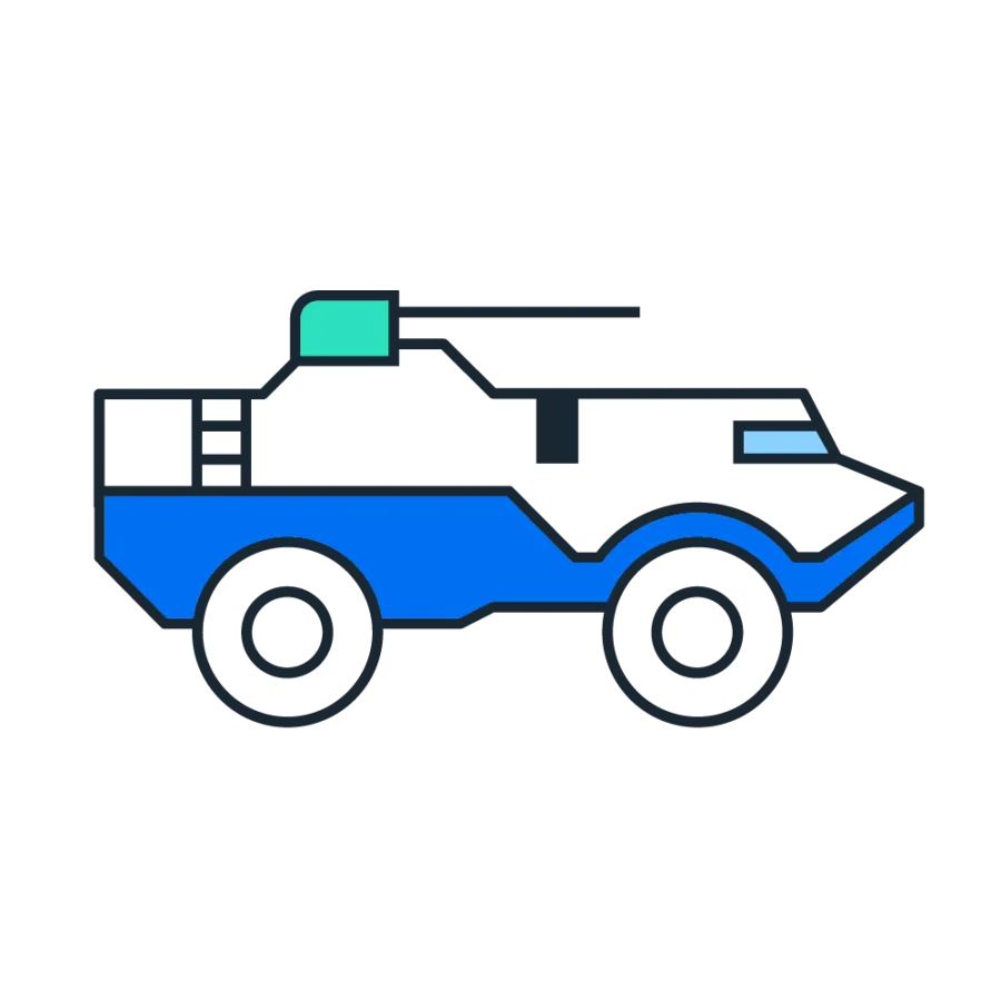 pictograph of tank