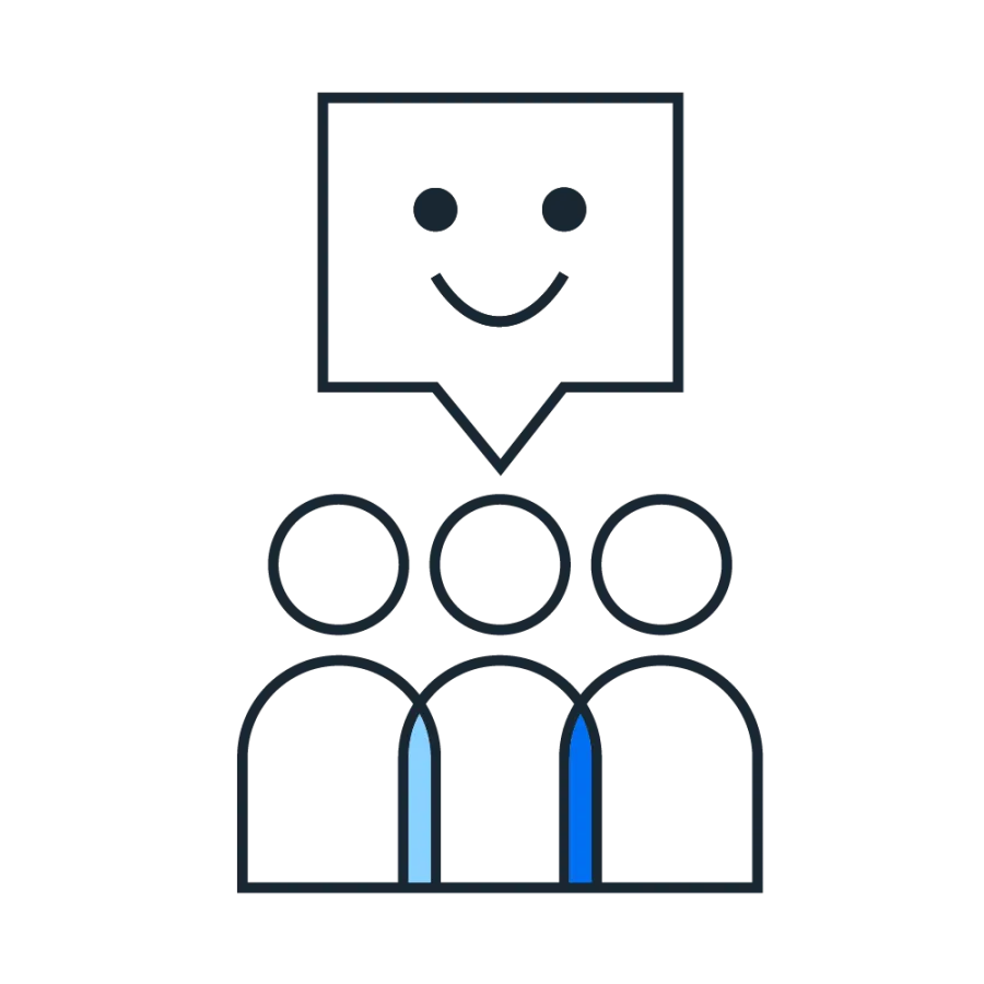 graphic of a group of people