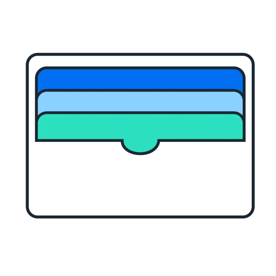 wallet graphic