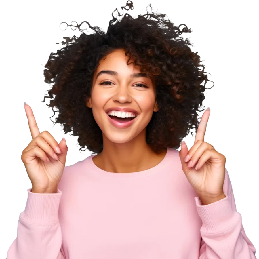 happy woman