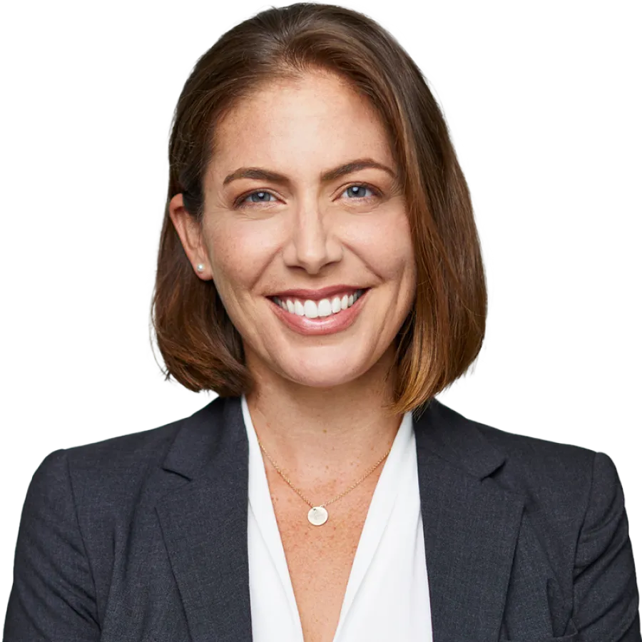 woman smiling