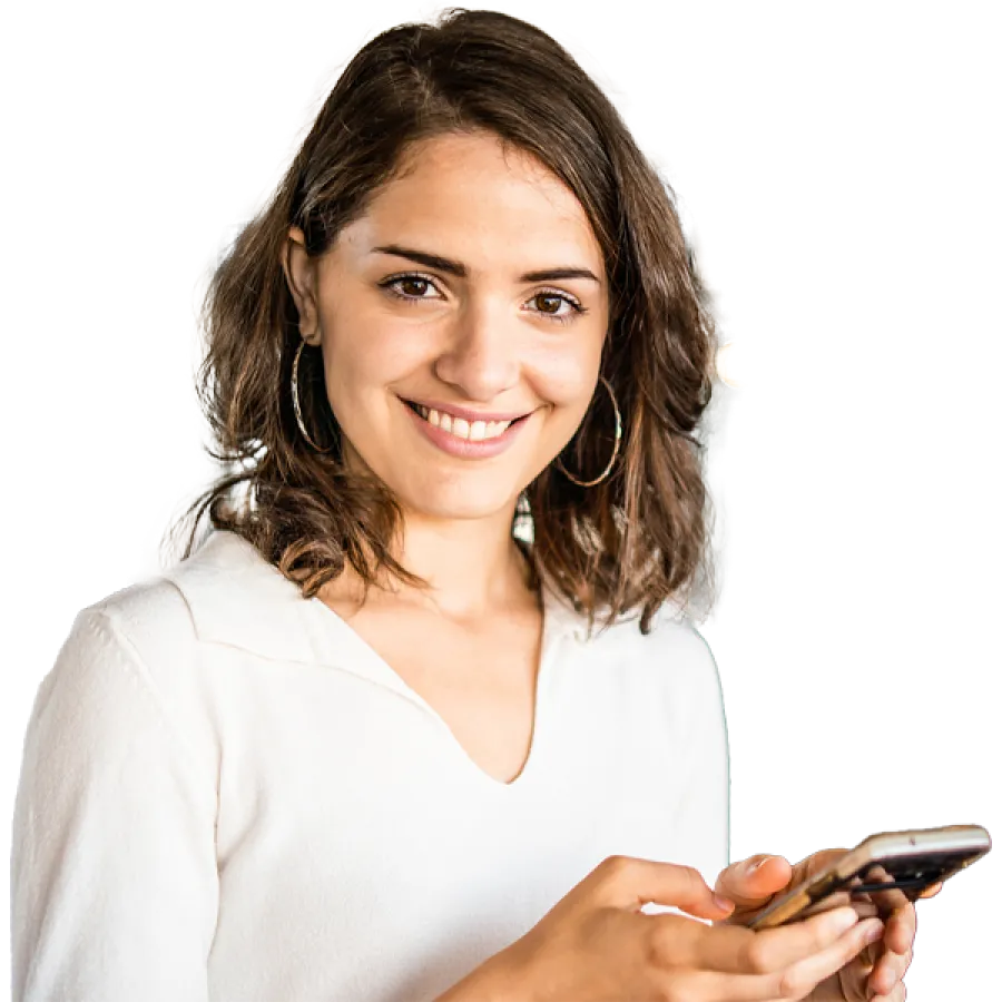 Woman smiling in headshot
