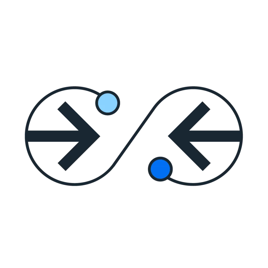 arrows pointing inwards