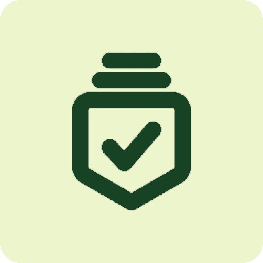 Green check