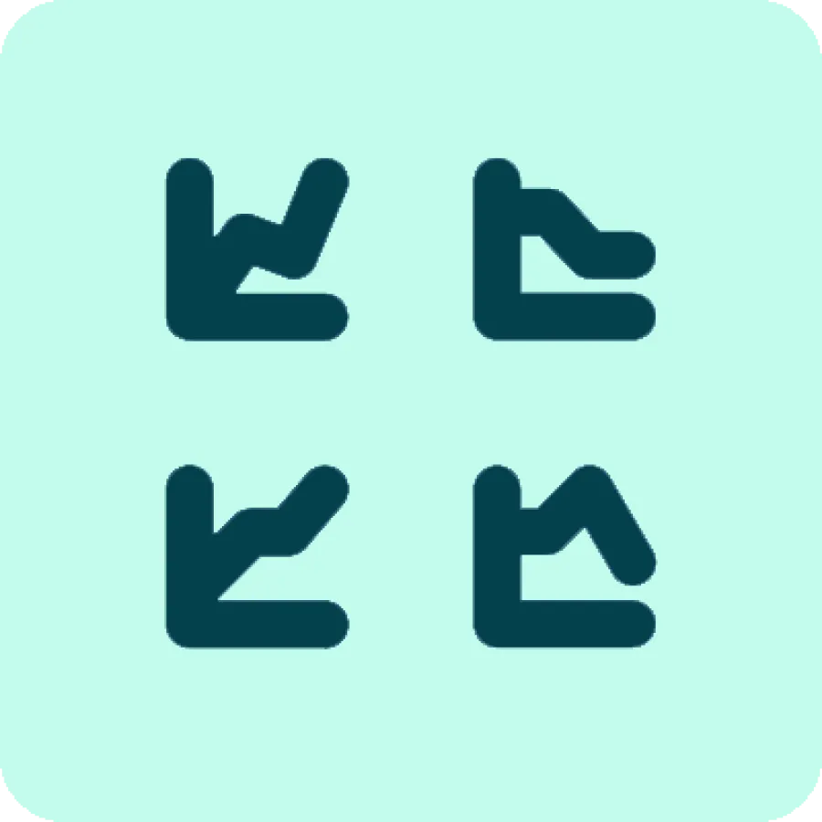 Teal chart