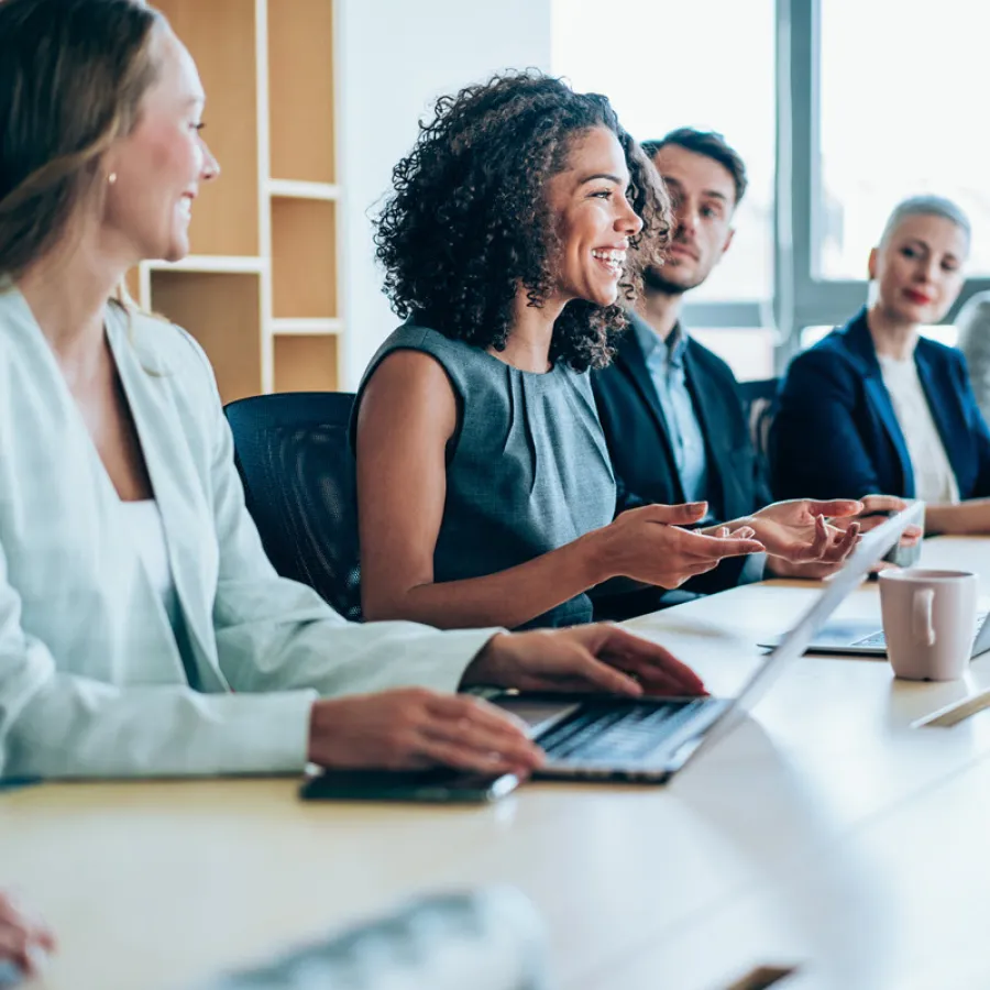 Business people in a meeting