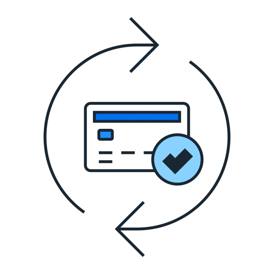 payment process illustration