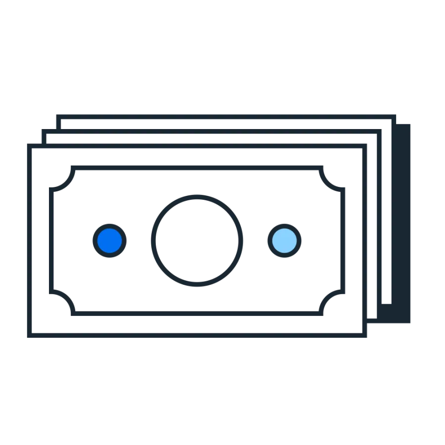 Money pictogram