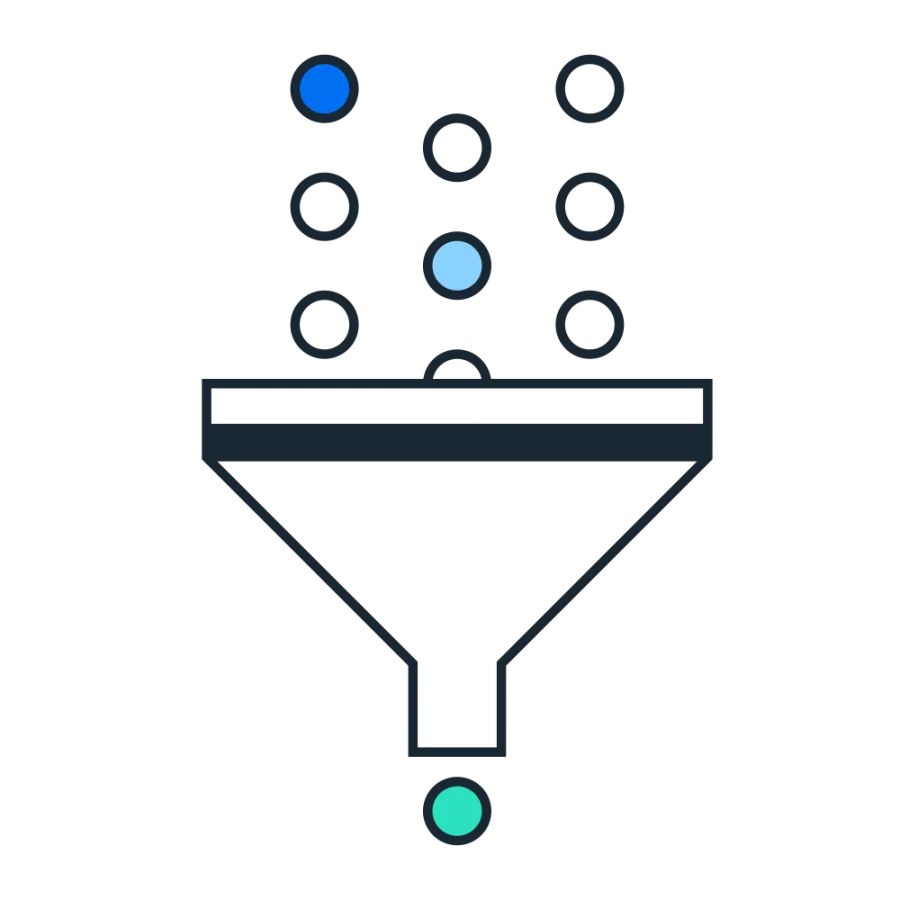 Funnel pictogram