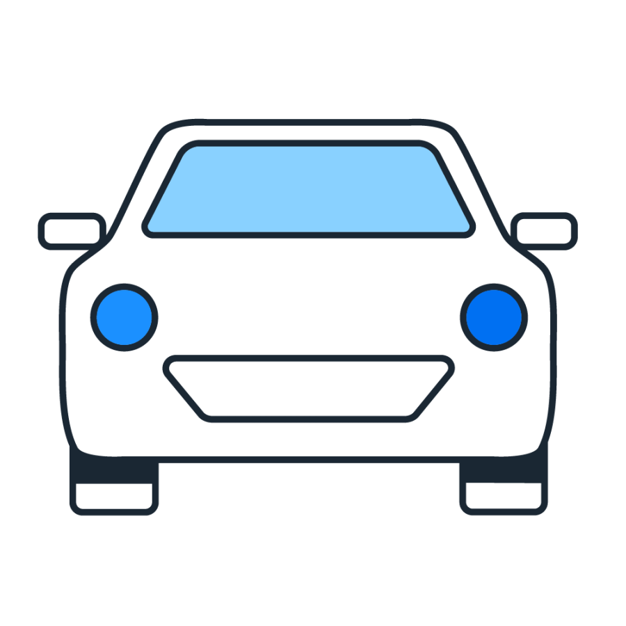 graphic of car