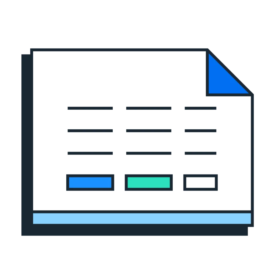 Receipt pictogram
