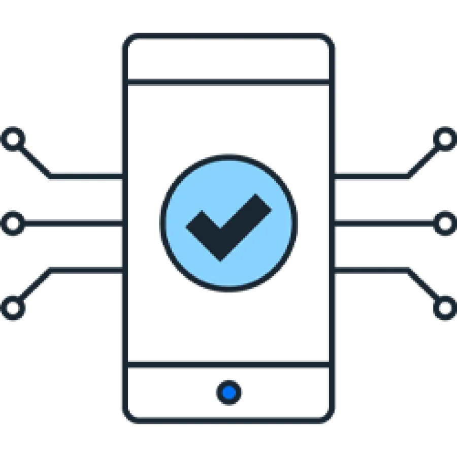 Mobile approval pictogram