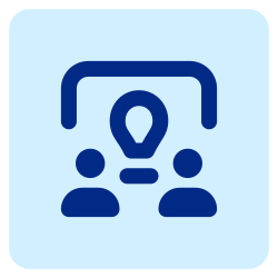 people with an idea lightbulb