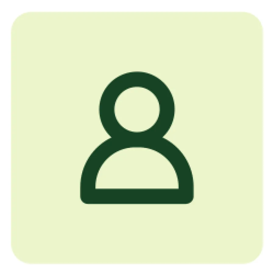 user icon