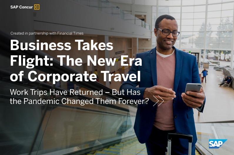Business takes flight: The new era of corporate travel