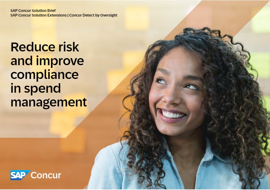Reduce risk and improve compliance in spend management